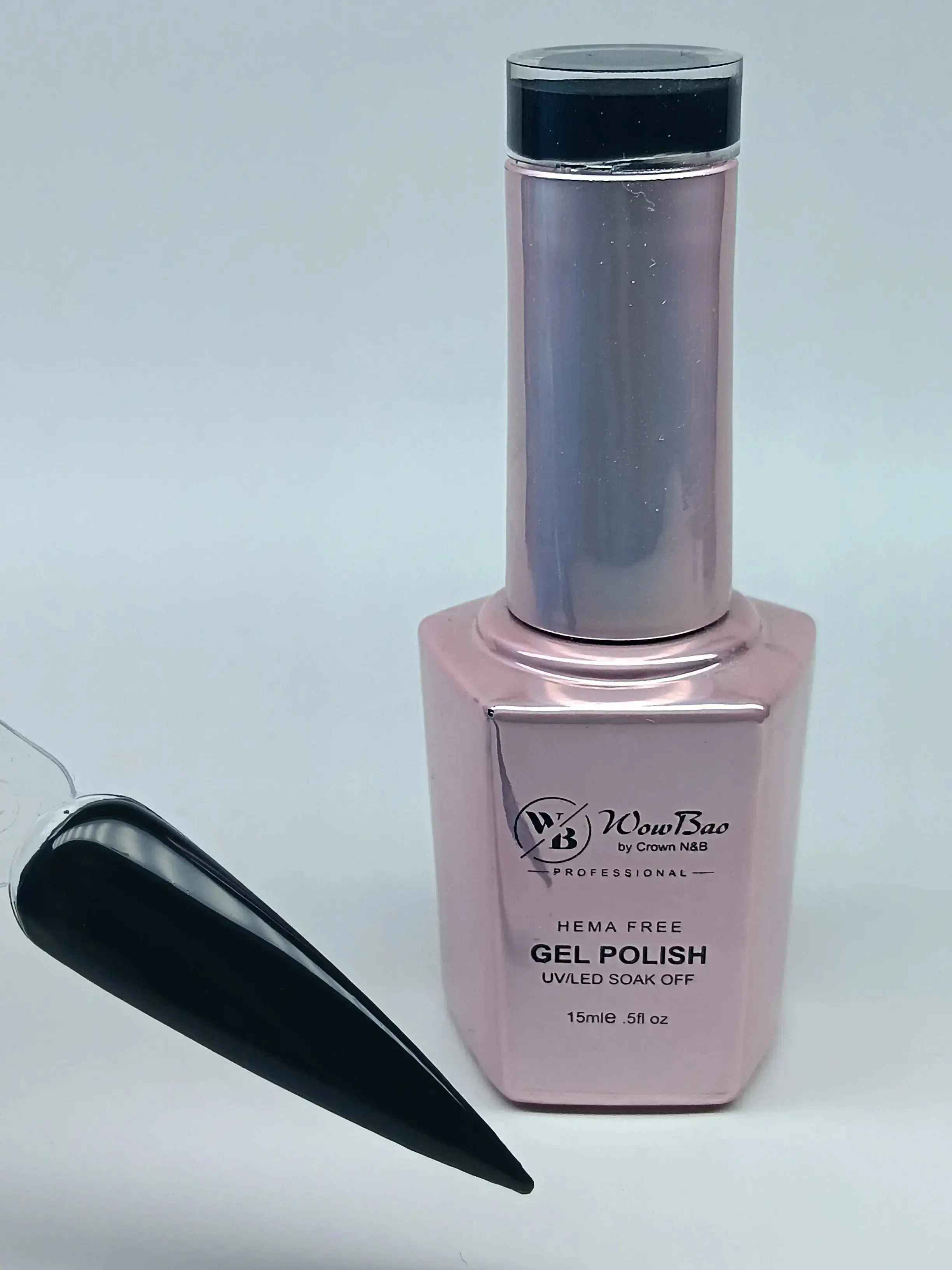 03 Jet Black, TPO / Hema-Free Gel Polish 15ml - Image 3