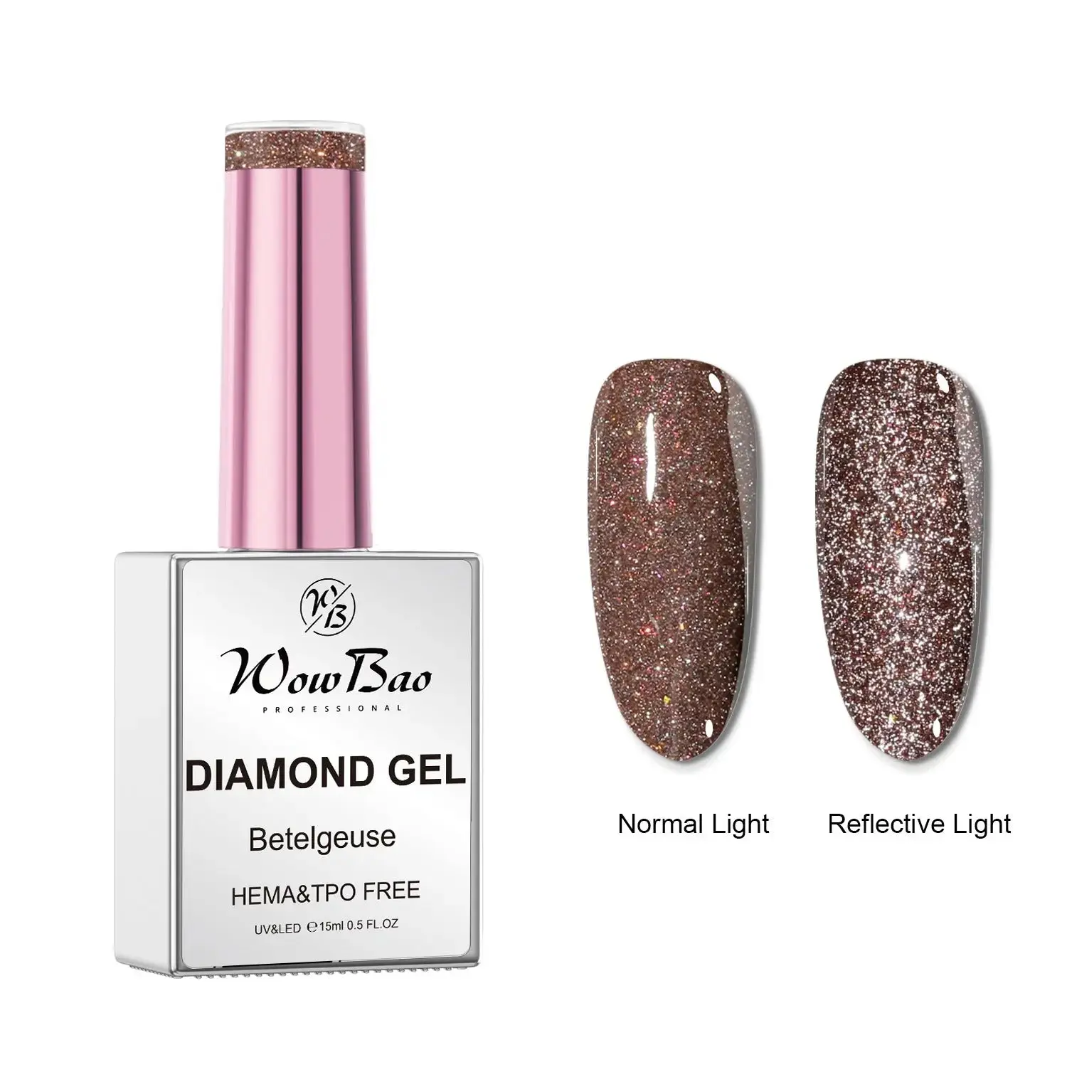 11 Betelgeuse, Hema-Free Diamond Gel Polish 15ml