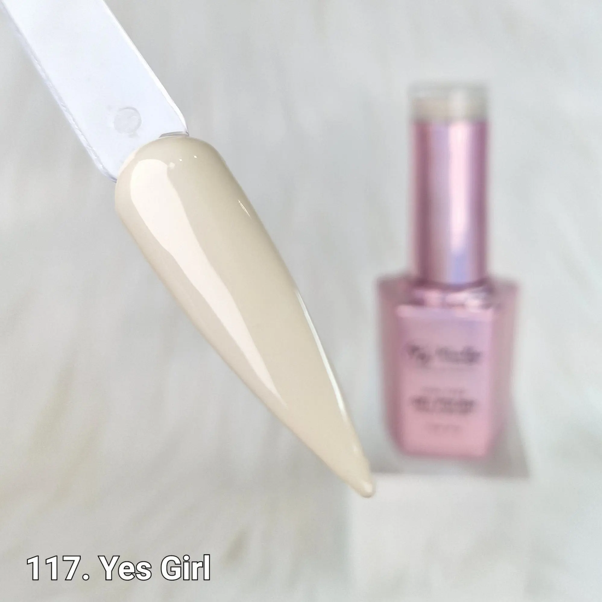 117 Yes Girl, TPO/ Hema-Free Gel Polish 15ml - Image 2