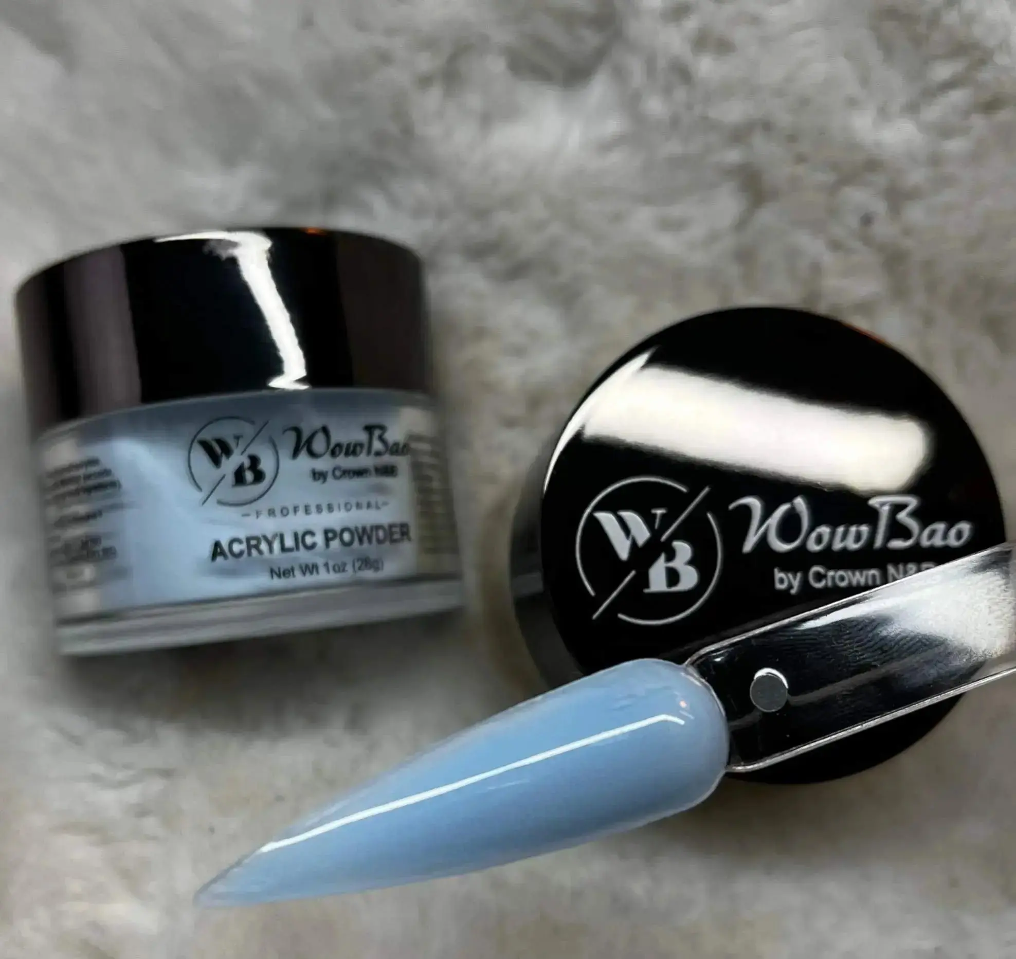 173 Sky Blue 1oz/28g Wowbao Acrylic Powder