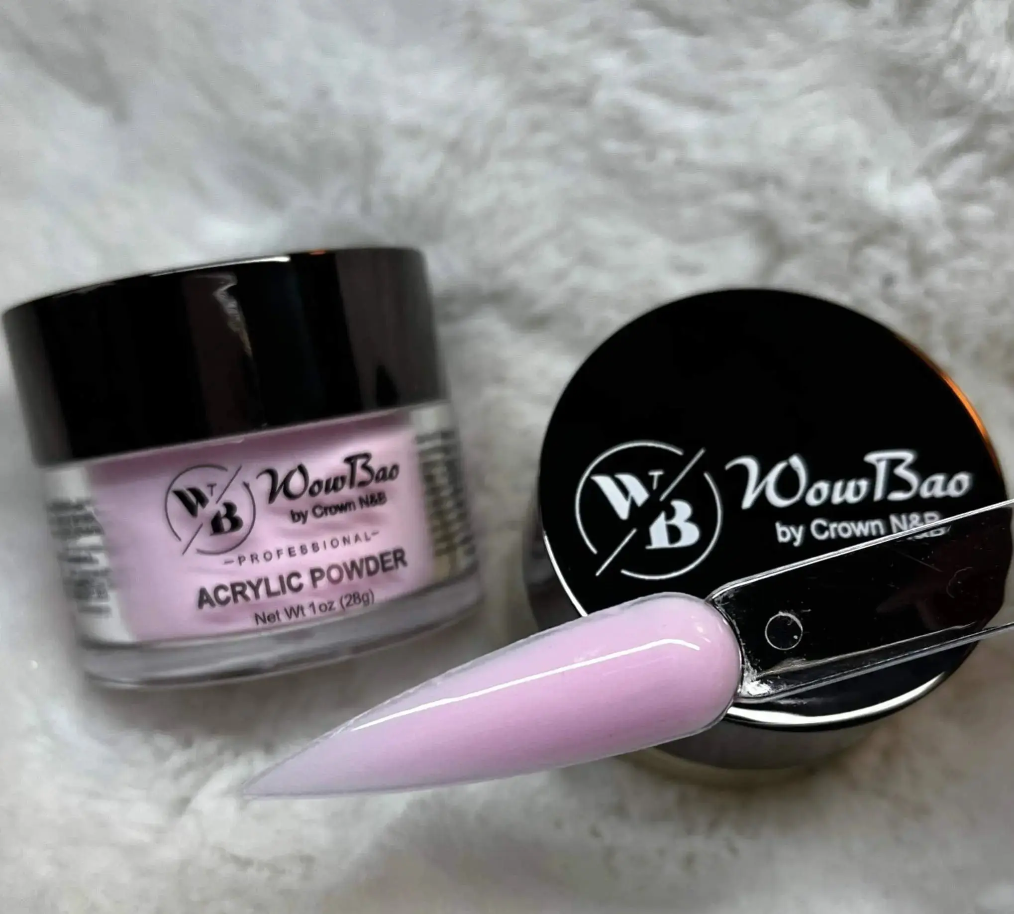 174 Pink Carnation 1oz/28g Wowbao Acrylic Powder