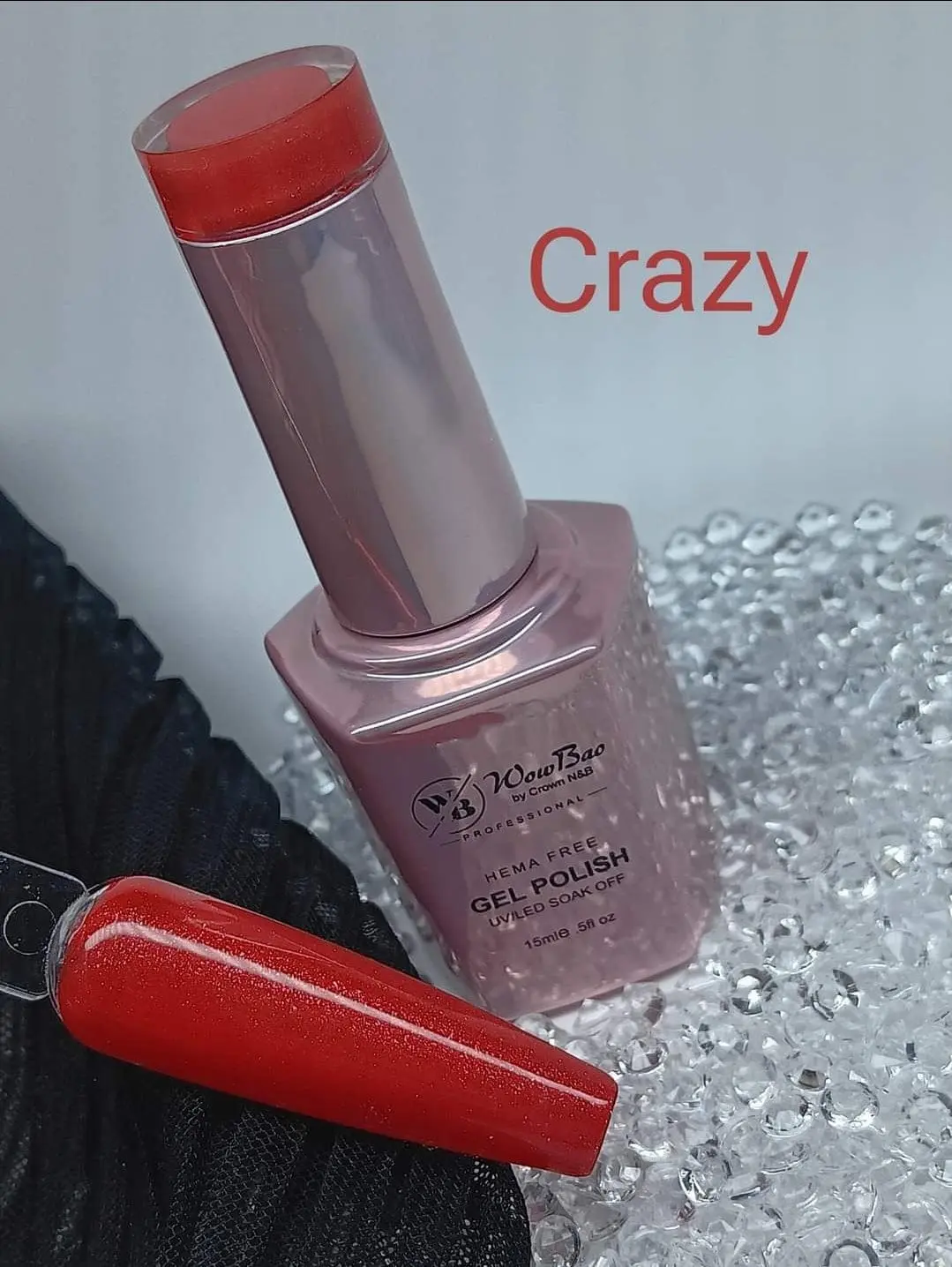 201 Crazy, TPO/Hema-Free Gel Polish 15ml - Image 3