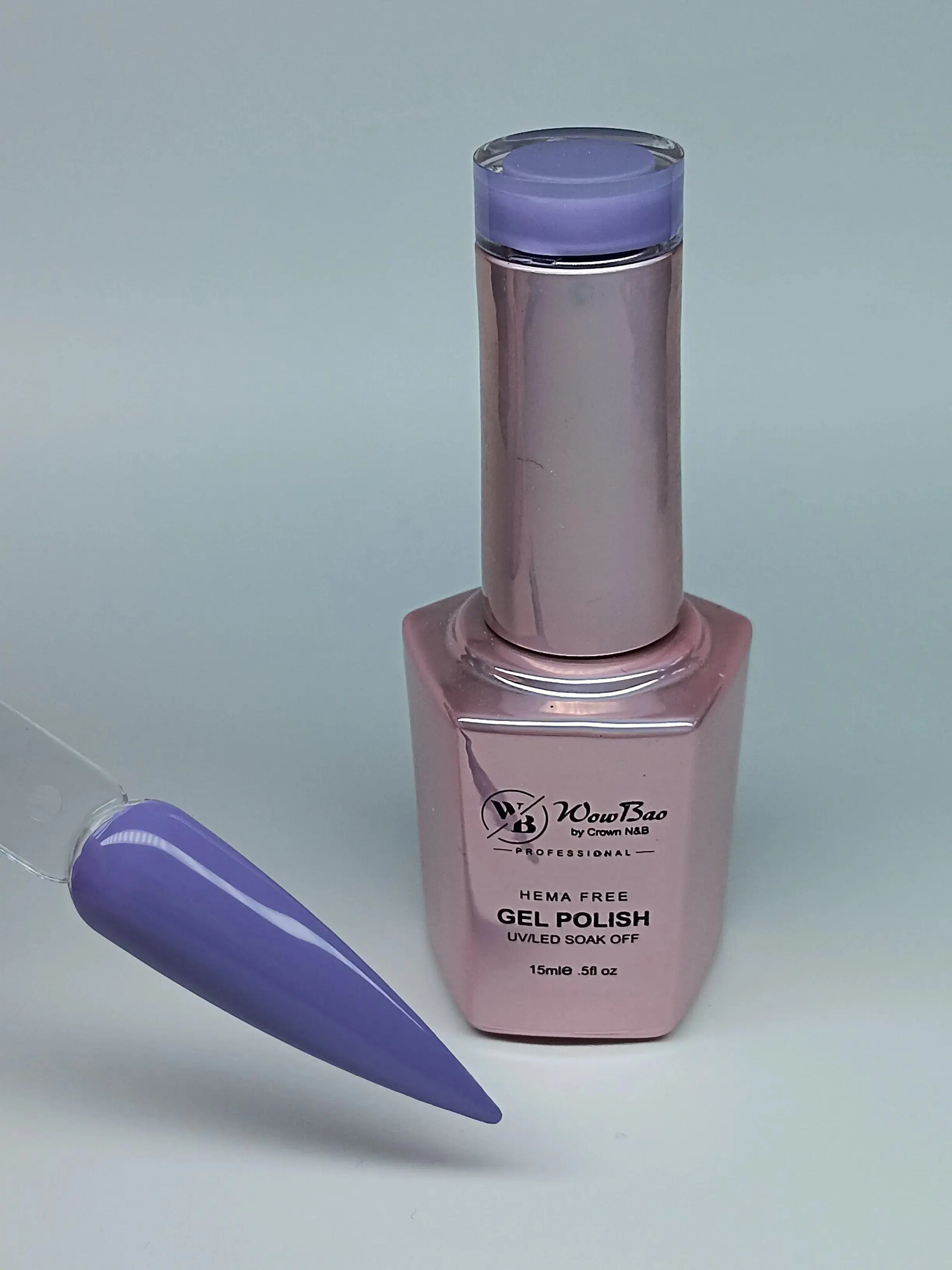 255 Parma Violet,TPO/ Hema-Free Gel Polish 15ml - Image 2