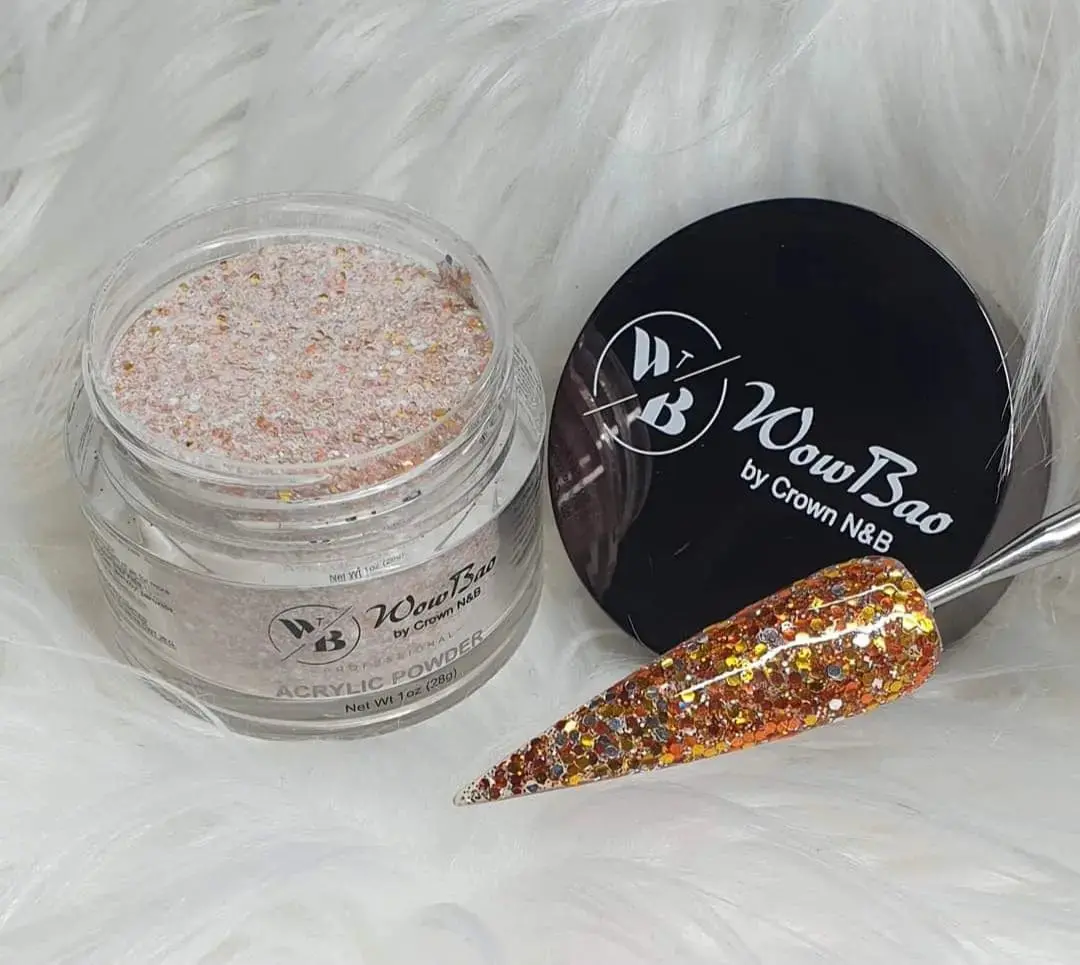 516 Citrus Sparkle Acrylic powder Premium glitter