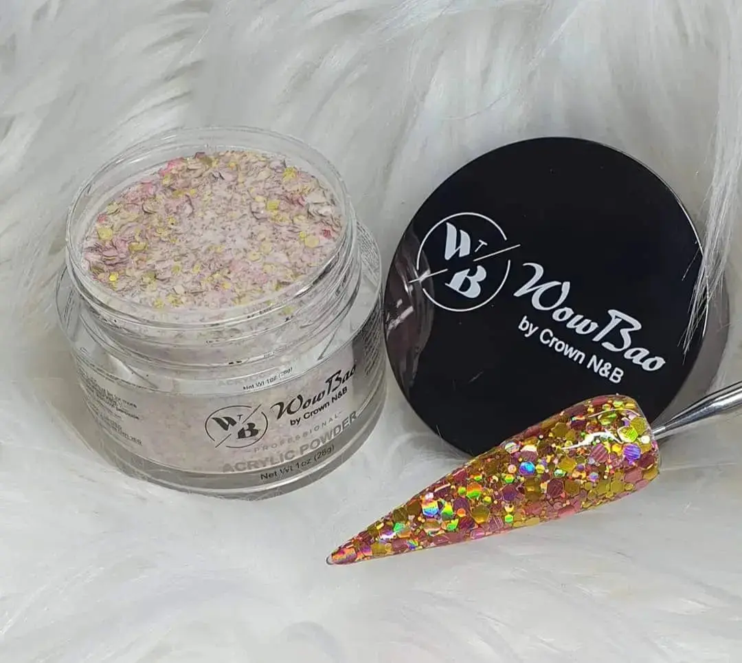 517 Honey Dew Acrylic powder Premium glitter
