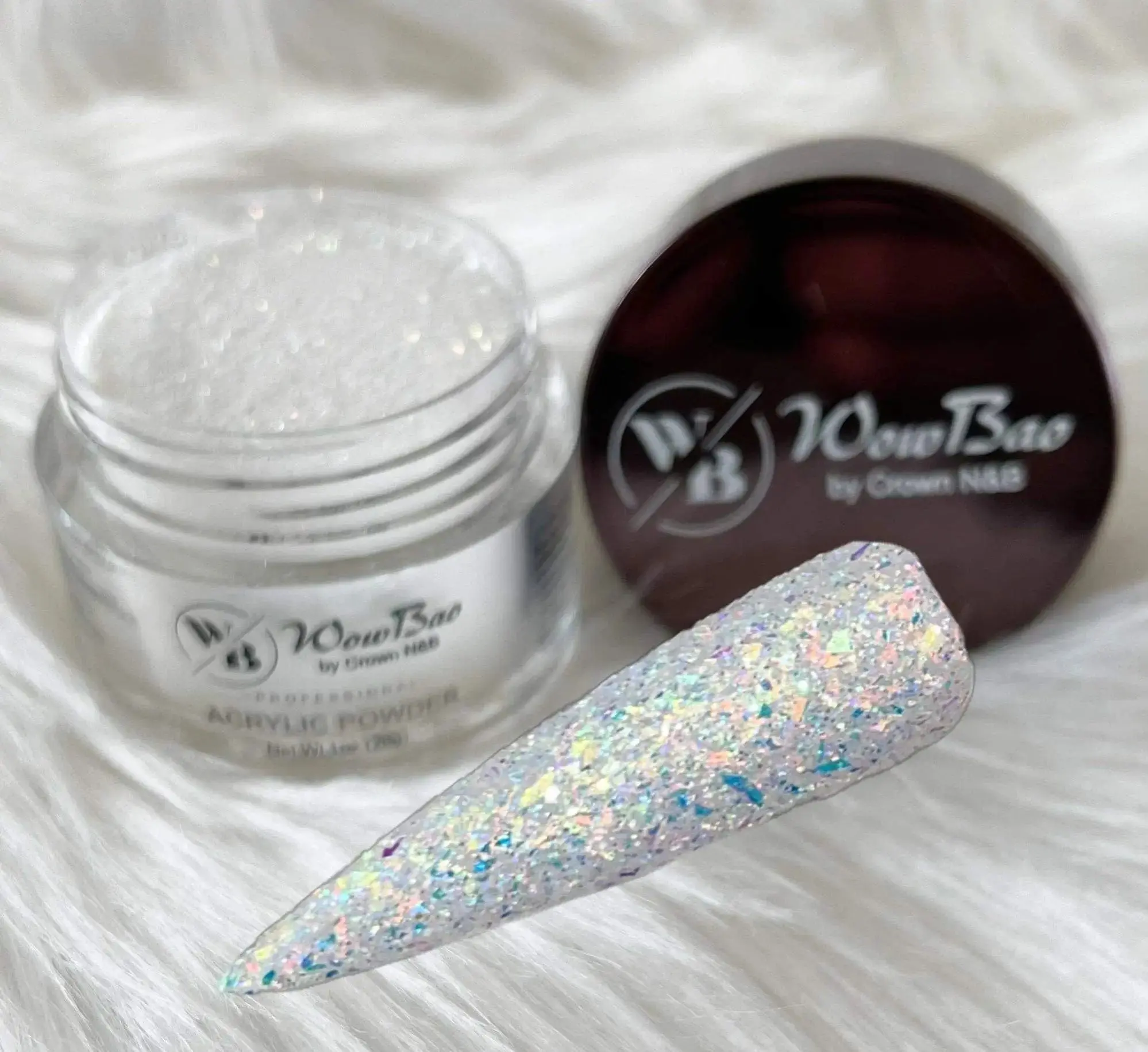 523 Diamond Dust 1oz/28g wowbao acrylic powder
