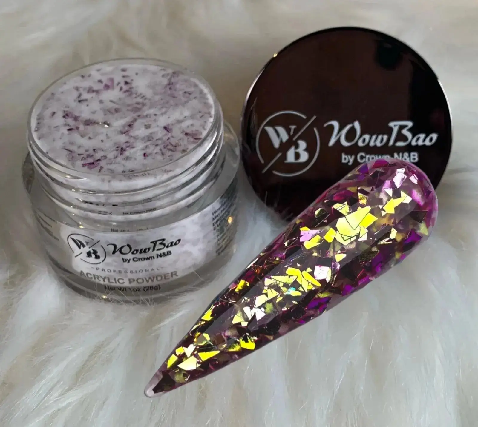 556 Violet Ivy 1oz/28g wowbao acrylic powder