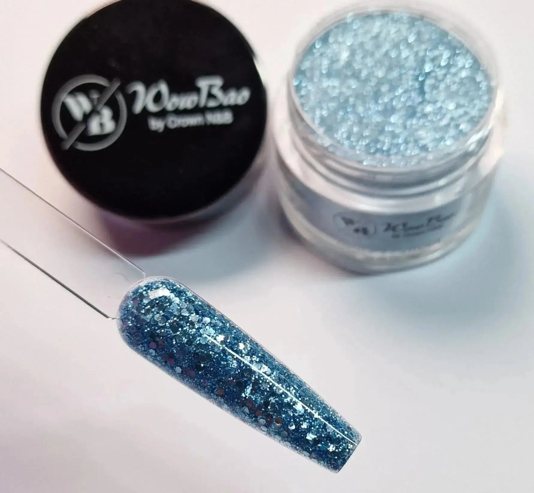 581 Artic Sky 1oz/28g Wowbao Acrylic Powder