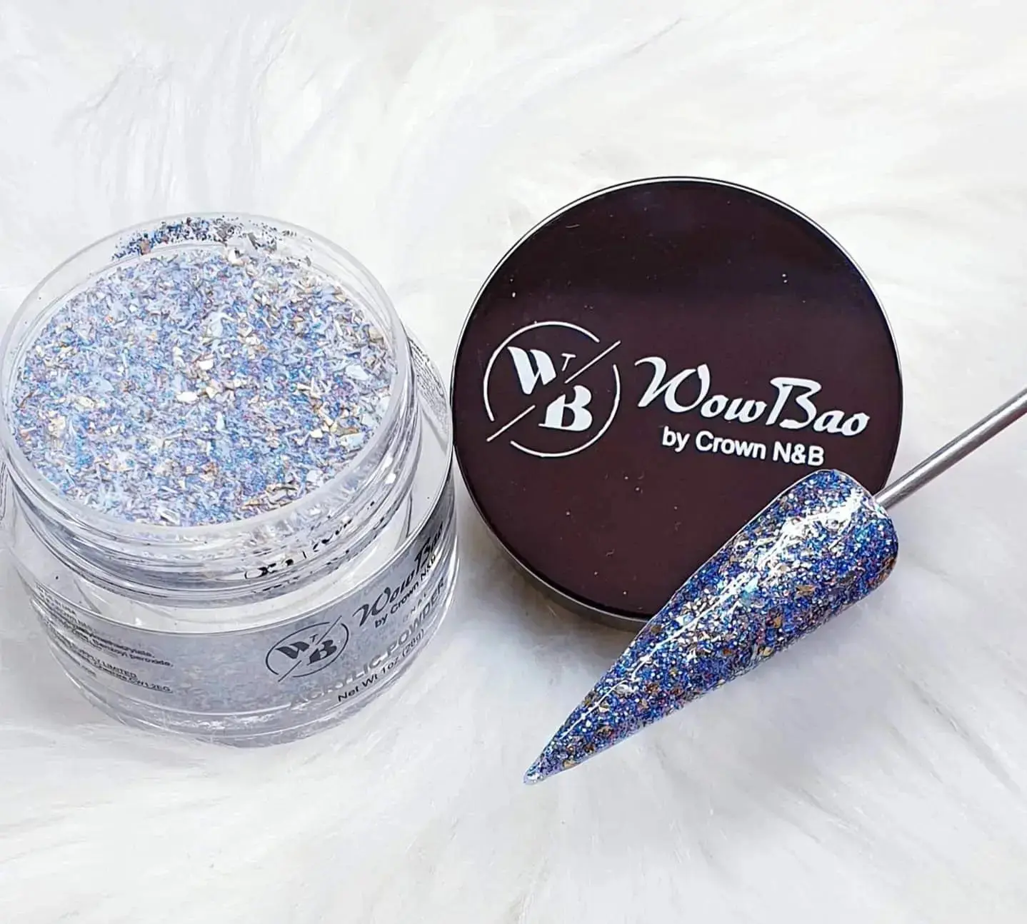 626 Steel 1oz/28g wowbao acrylic powder