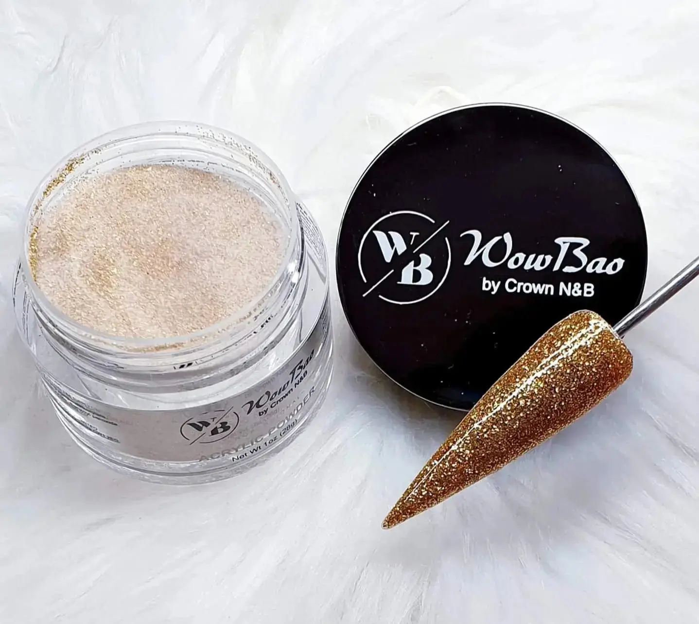 642 Desert Gold 1oz/28g Wowbao Acrylic Powder
