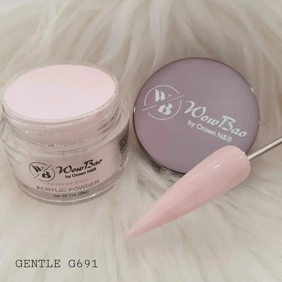 691 Gentle 1oz/28g Wowbao Acrylic Powder