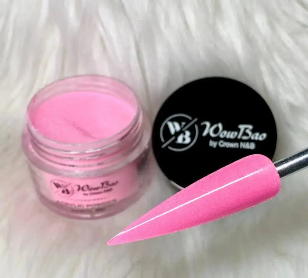 697 Flamingo 1oz/28g Wowbao Acrylic Powder