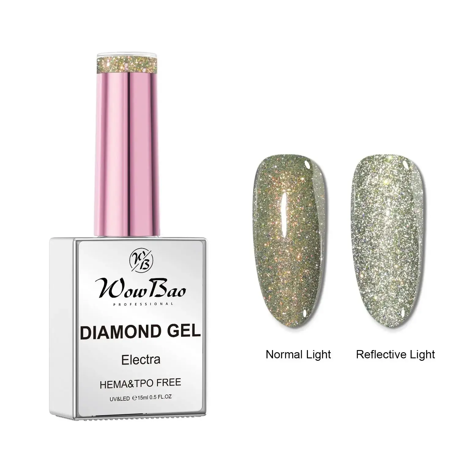 7 Electra , Hema-Free Diamond Gel Polish 15ml