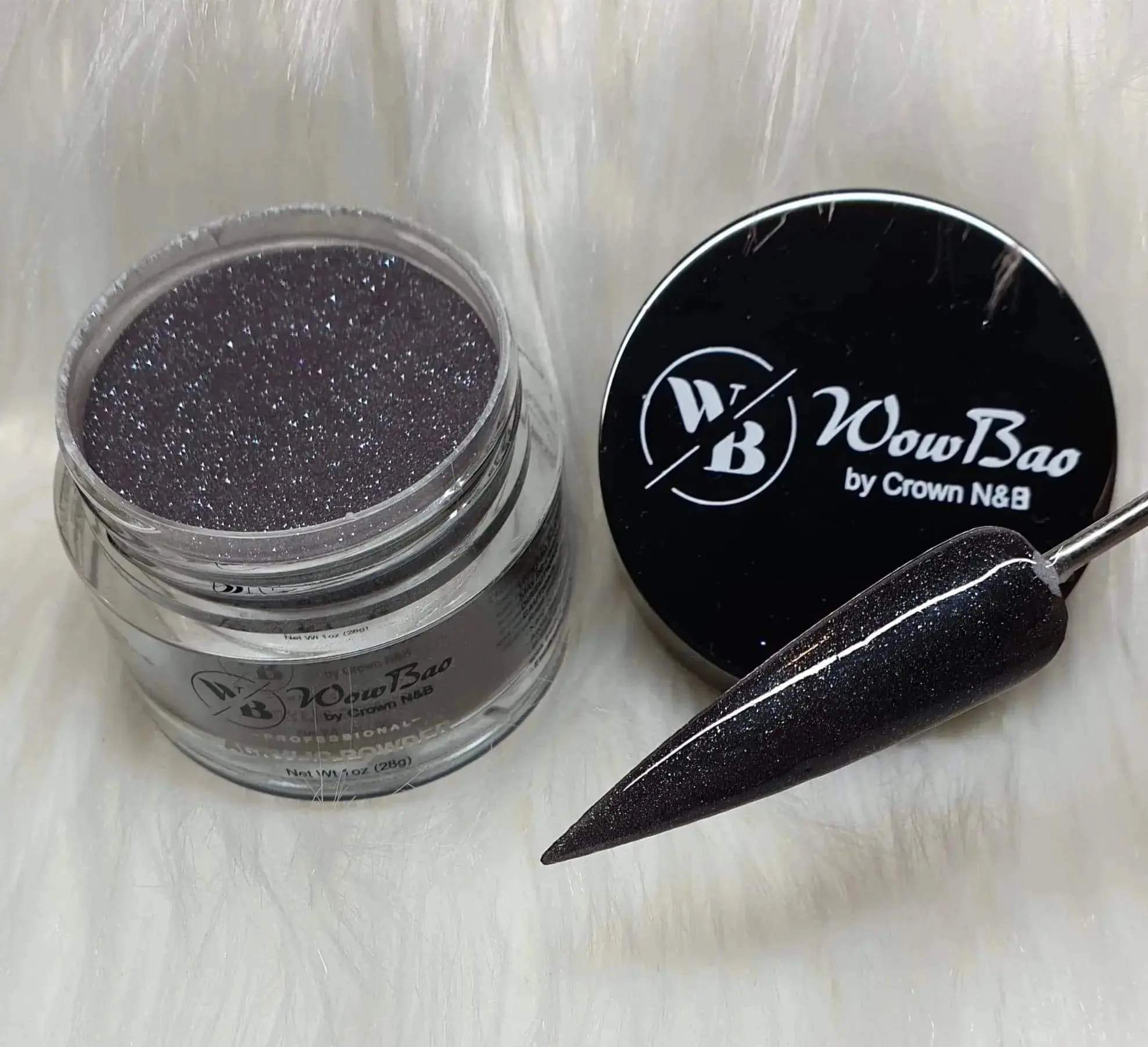 807 Dark Stars 1oz/28g Wowbao Acrylic Powder