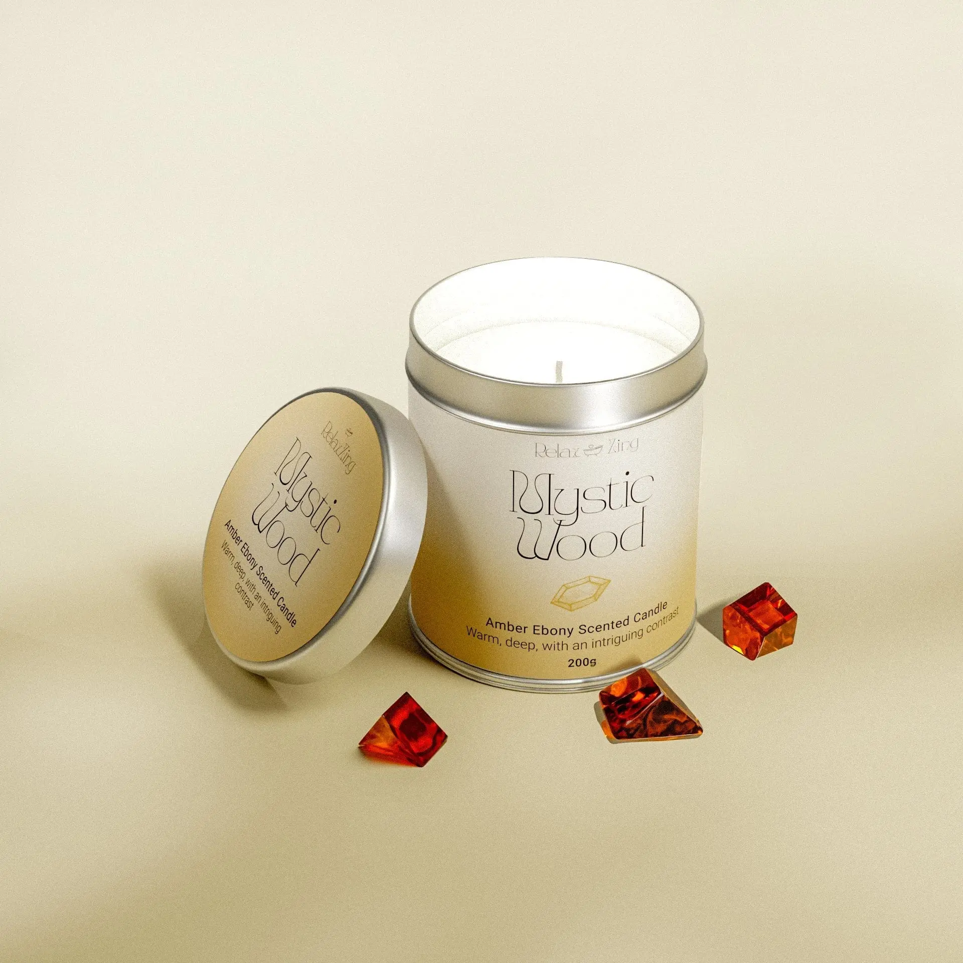 Mystic Wood - Amber Ebony Candle