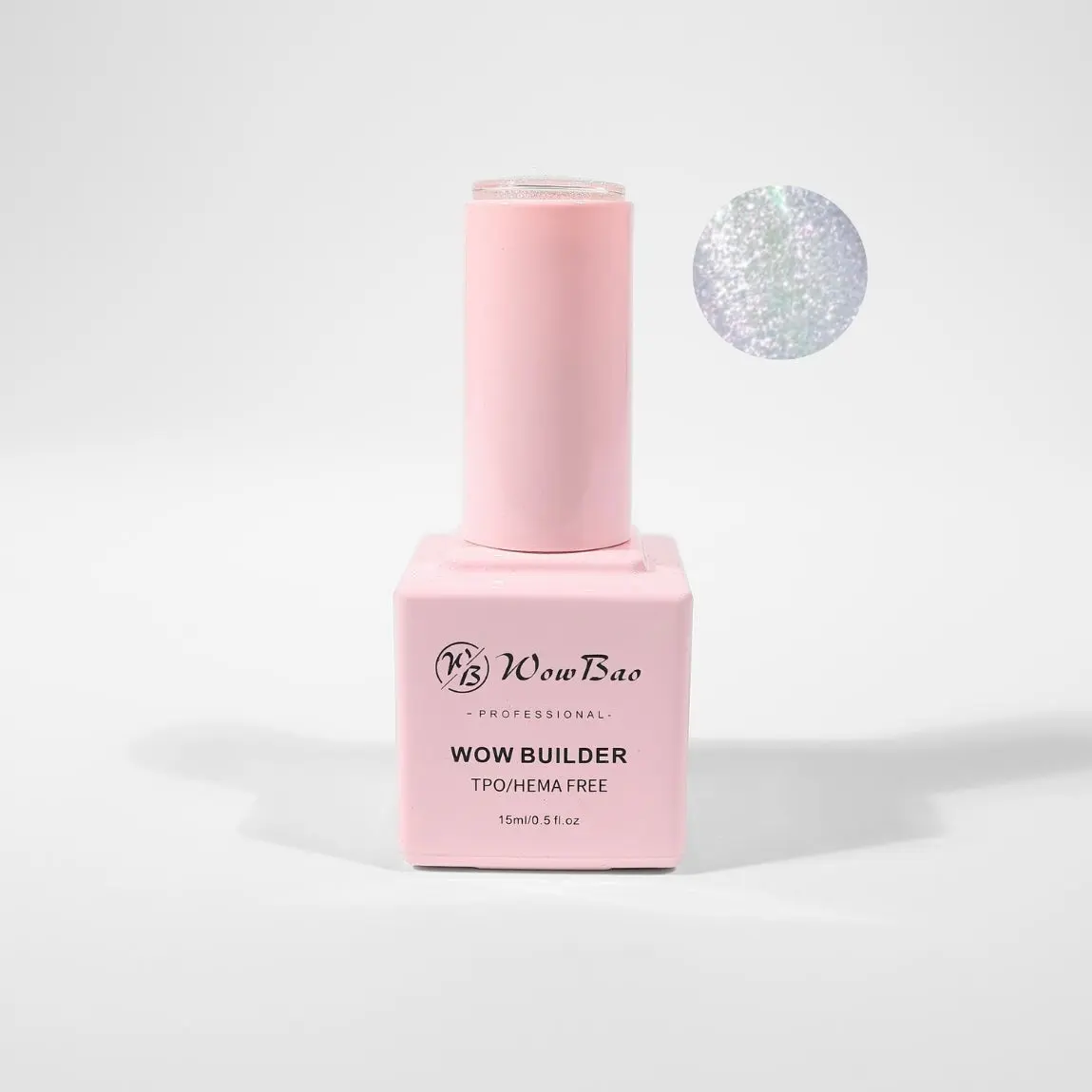 Azalea BIB-MM04 TPO/Hema Free WOW brush on Builder Gel in a bottle