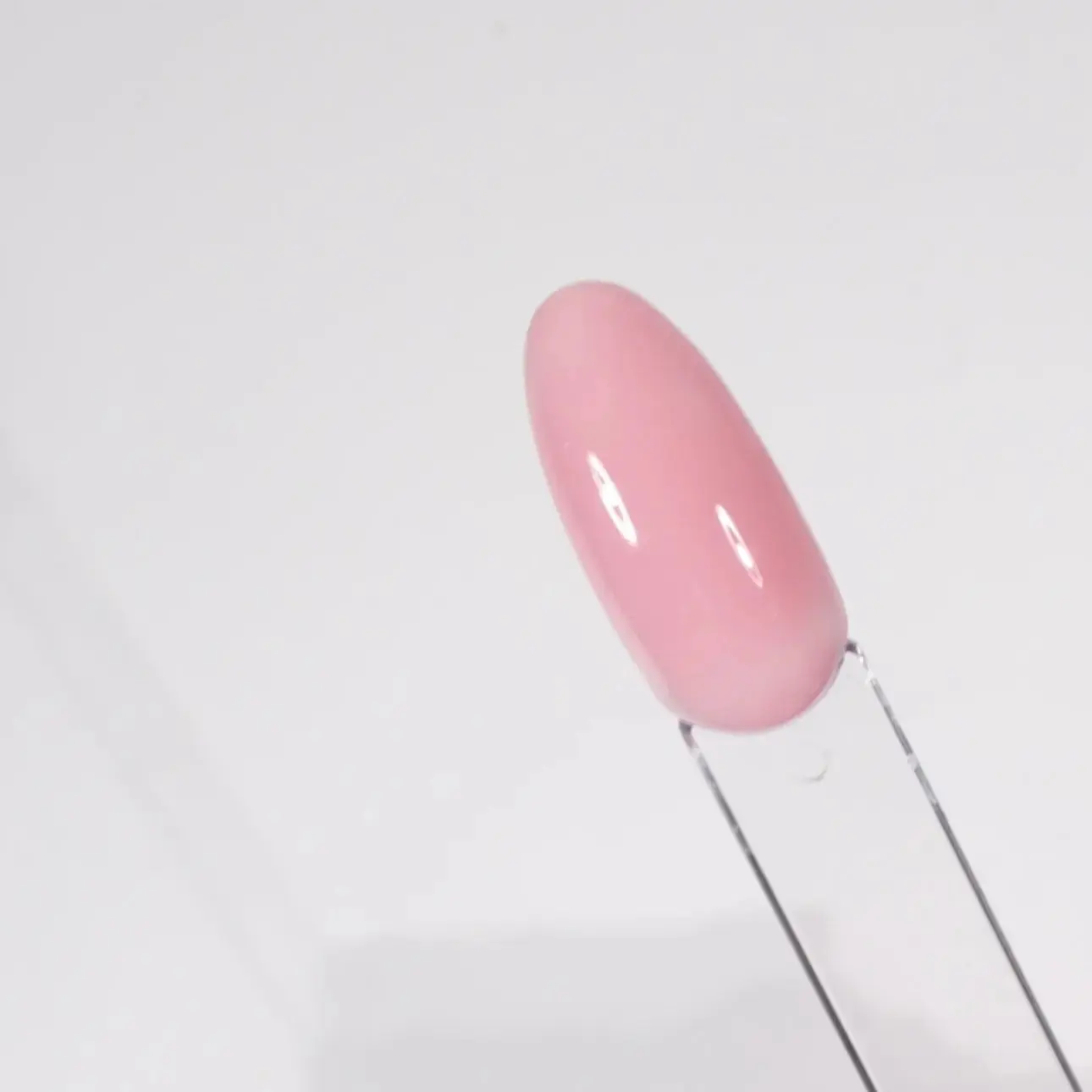 BIB08 TPO/Hema Free Coral Kiss WOW brush on Builder Gel in a bottle - Image 2