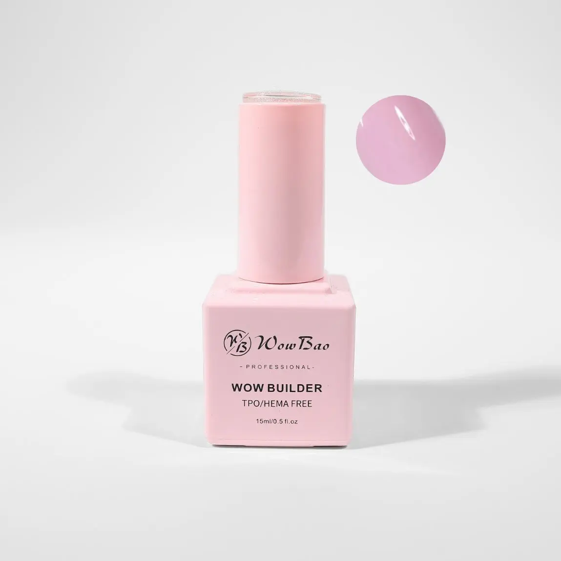BIB09 TPO/Hema Free Bare WOW brush on Builder Gel in a bottle