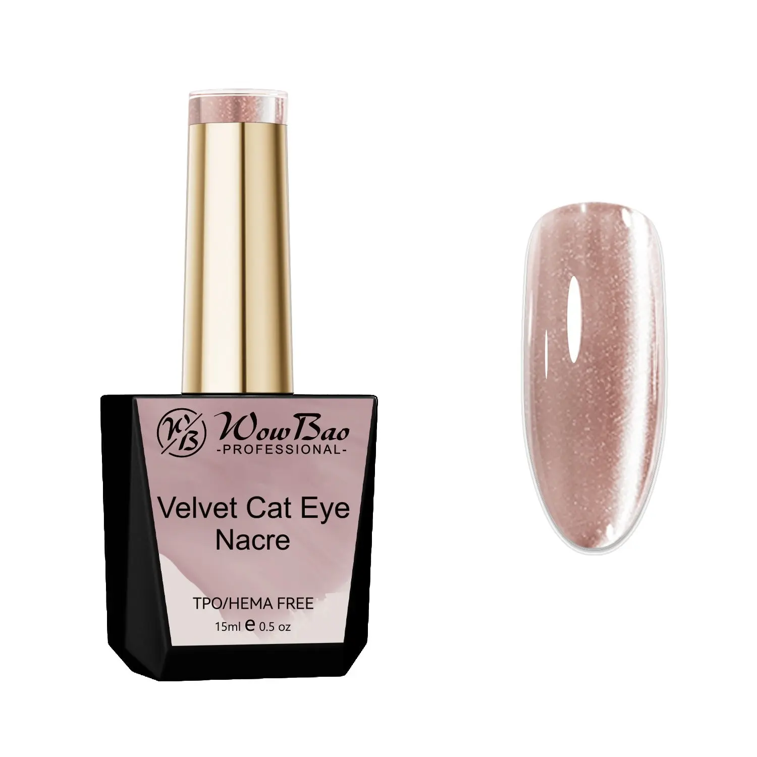 Velvet Cat Eye Nacre - TPO / Hema-Free Gel Polish 15ml