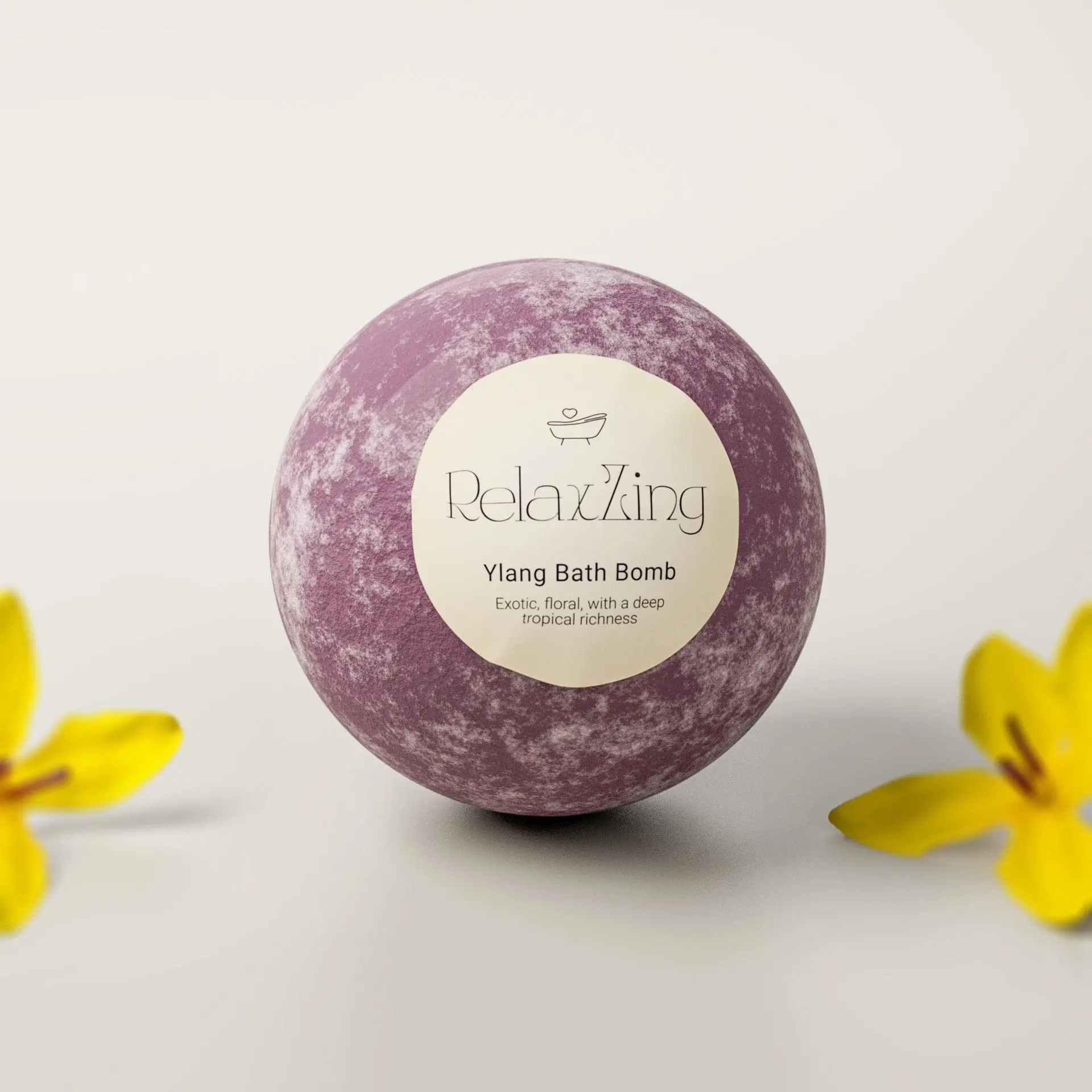 Floral Flirt-Ylang Bathbomb