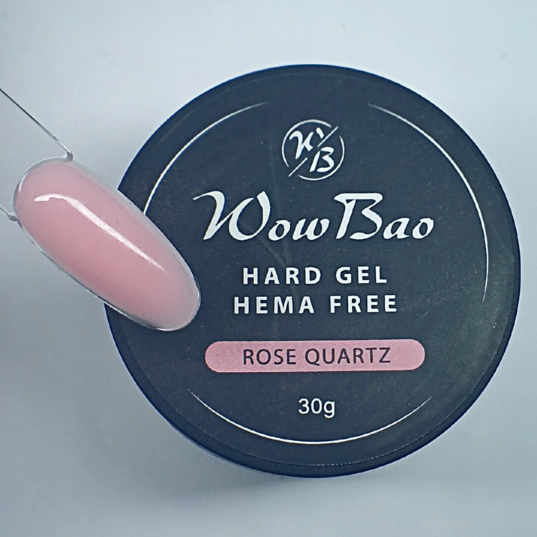 HEMA Free Hard Gel 30g - 08 Rose Quartz - Image 4