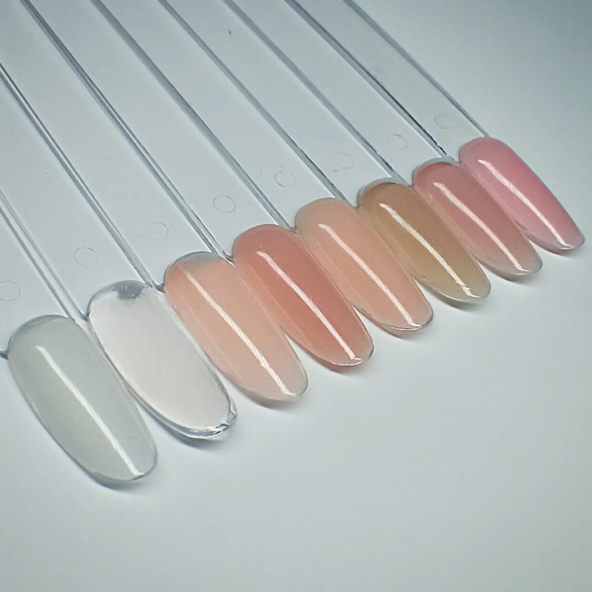 HEMA Free Hard Gel - Set of 8 + brush - Image 4
