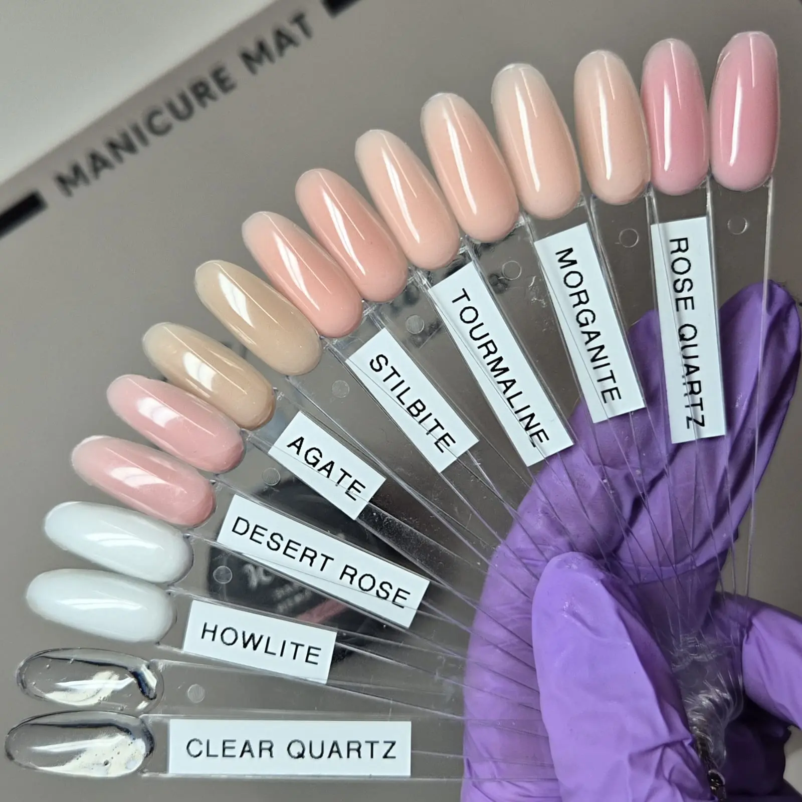 HEMA Free Hard Gel - Set of 8 + brush - Image 7