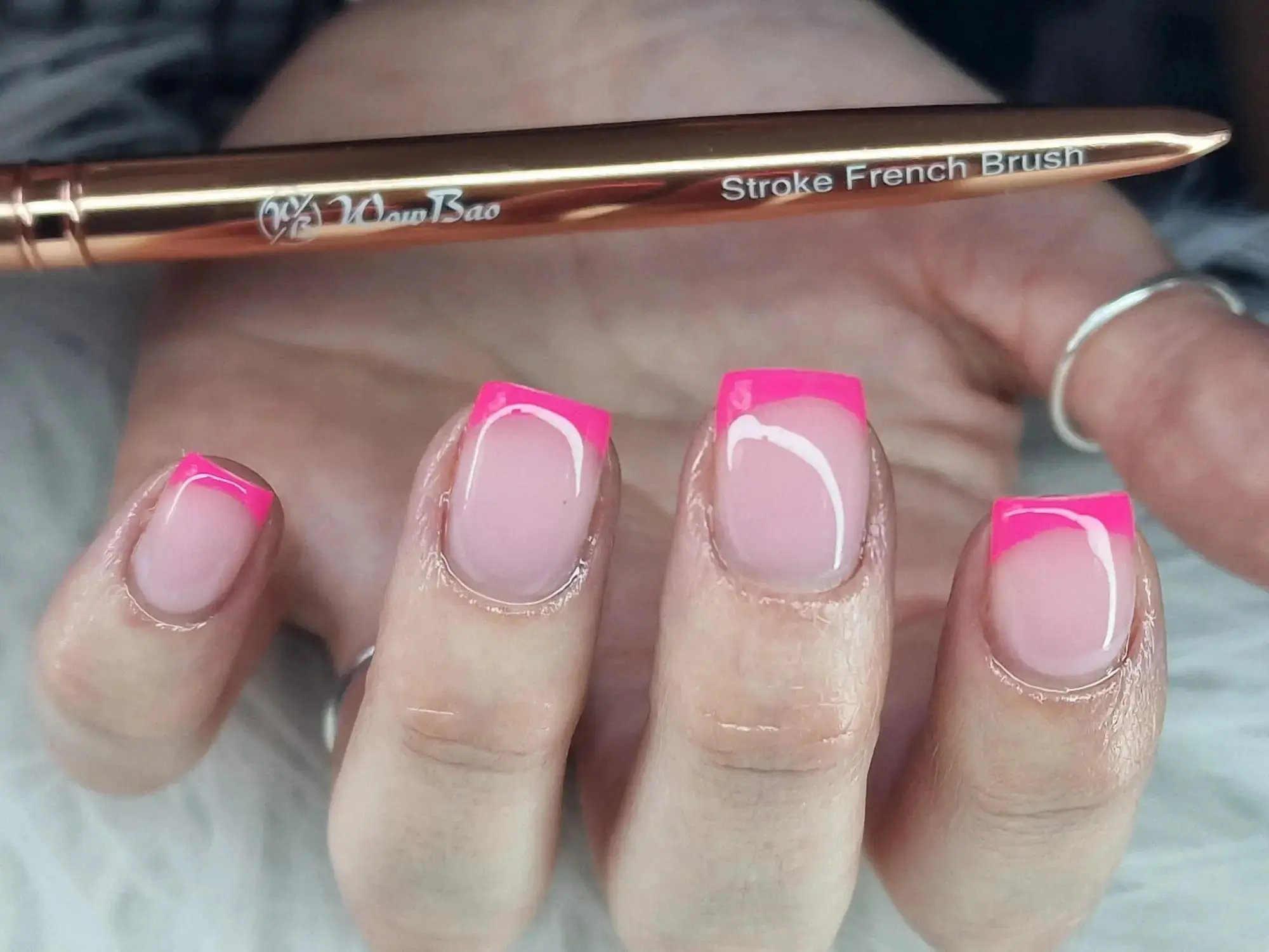 Stroke French brush (Rose Gold) - Image 4