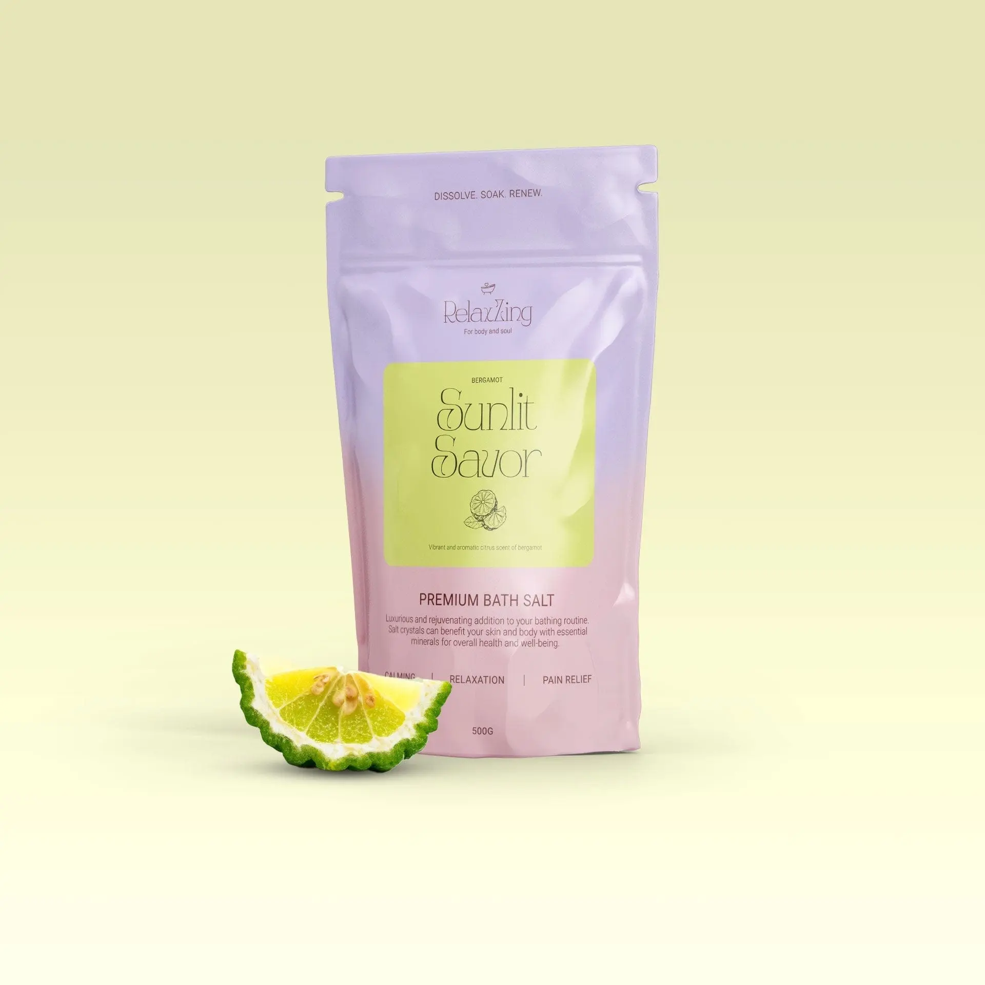 Sunlit Savor Bergamot - Premium Bath Salt - Image 3