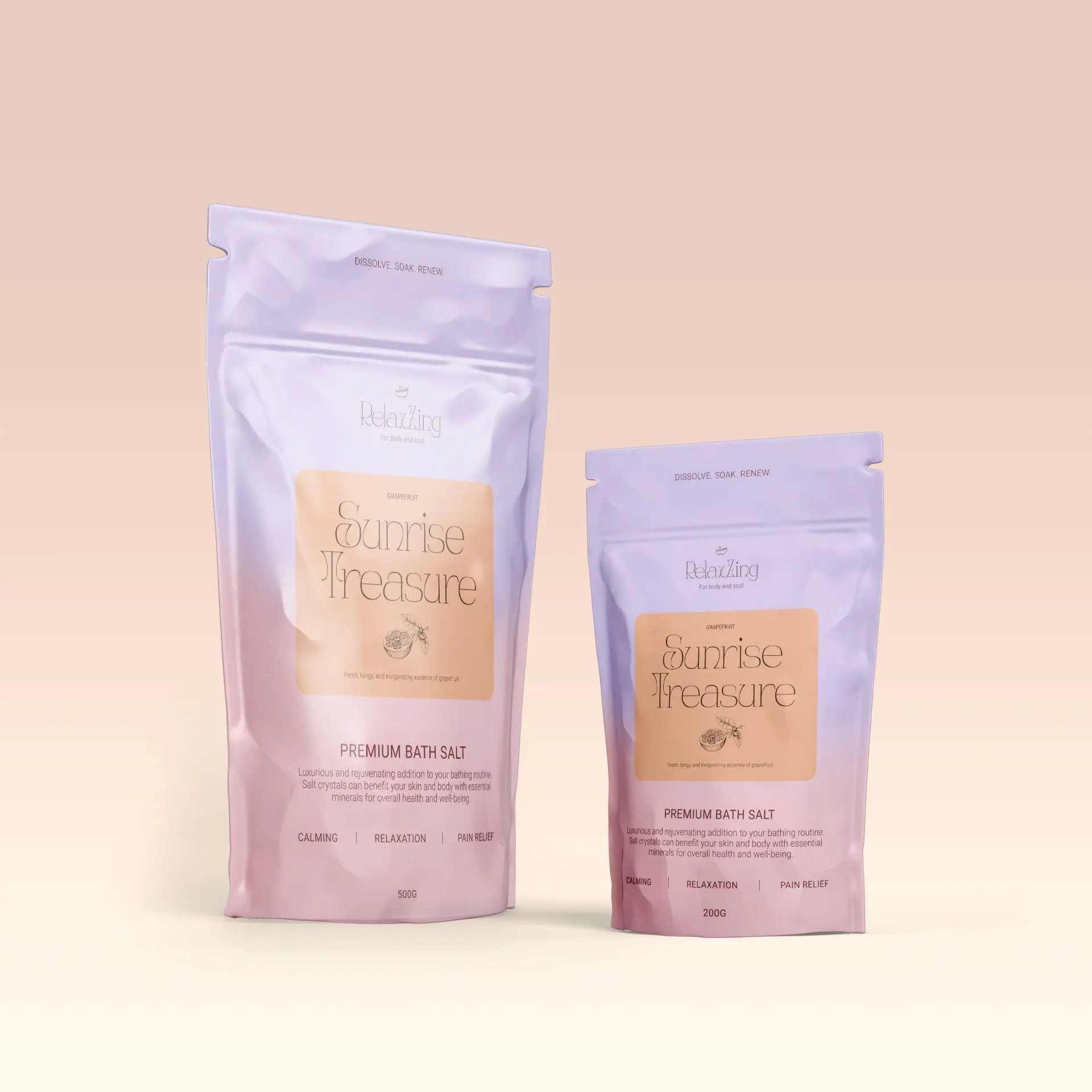 Sunrise Treasure Grapefruit - Premium Bath Salt - Image 3
