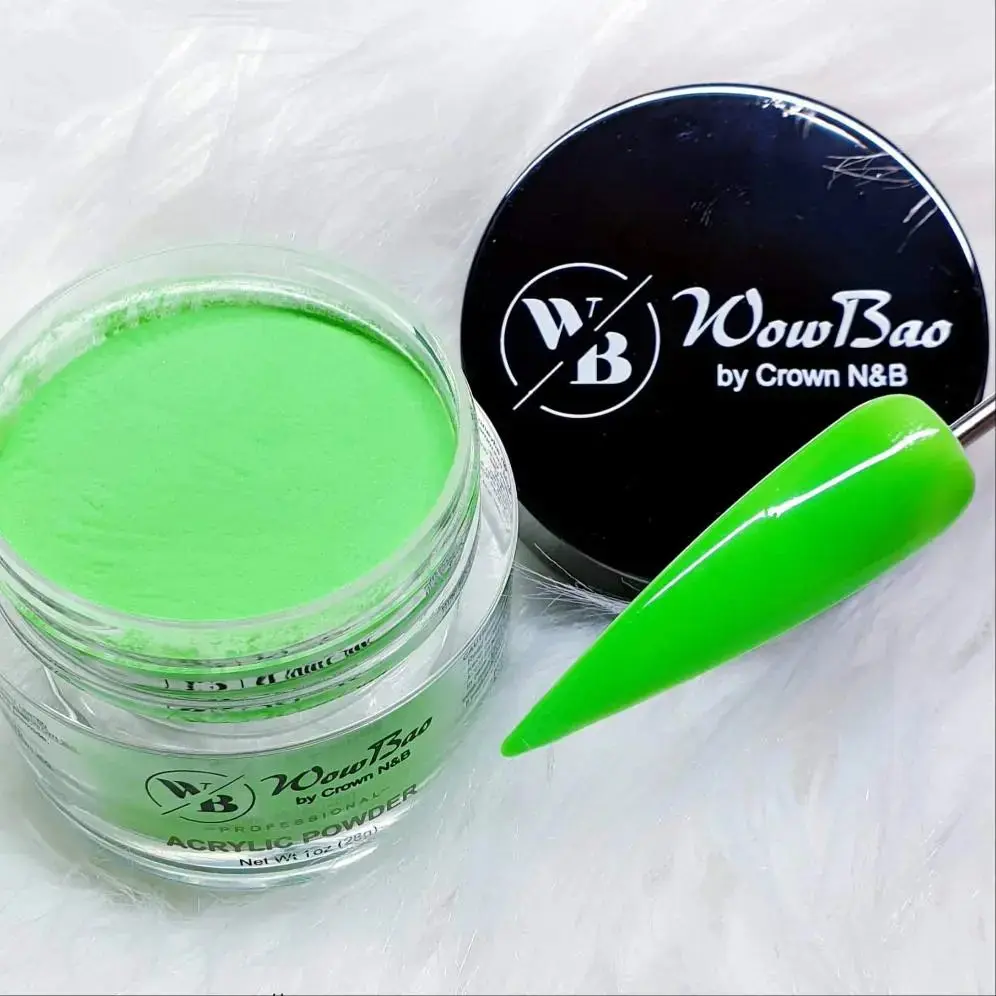 144 WOW Green WowBao Acrylic Powder